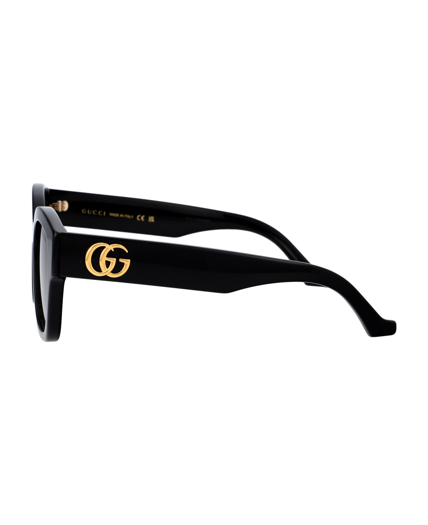 Gucci Eyewear Gg1550sk Sunglasses - 001 BLACK BLACK GREY