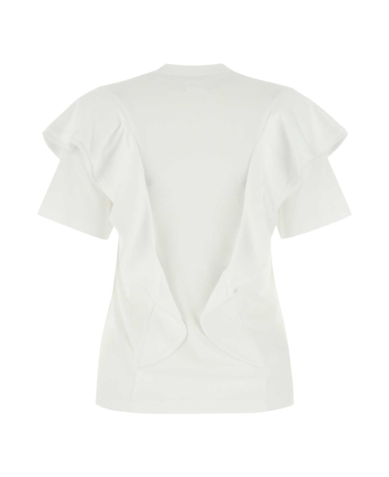 Chloé White Cotton T-shirt - 101 Tシャツ