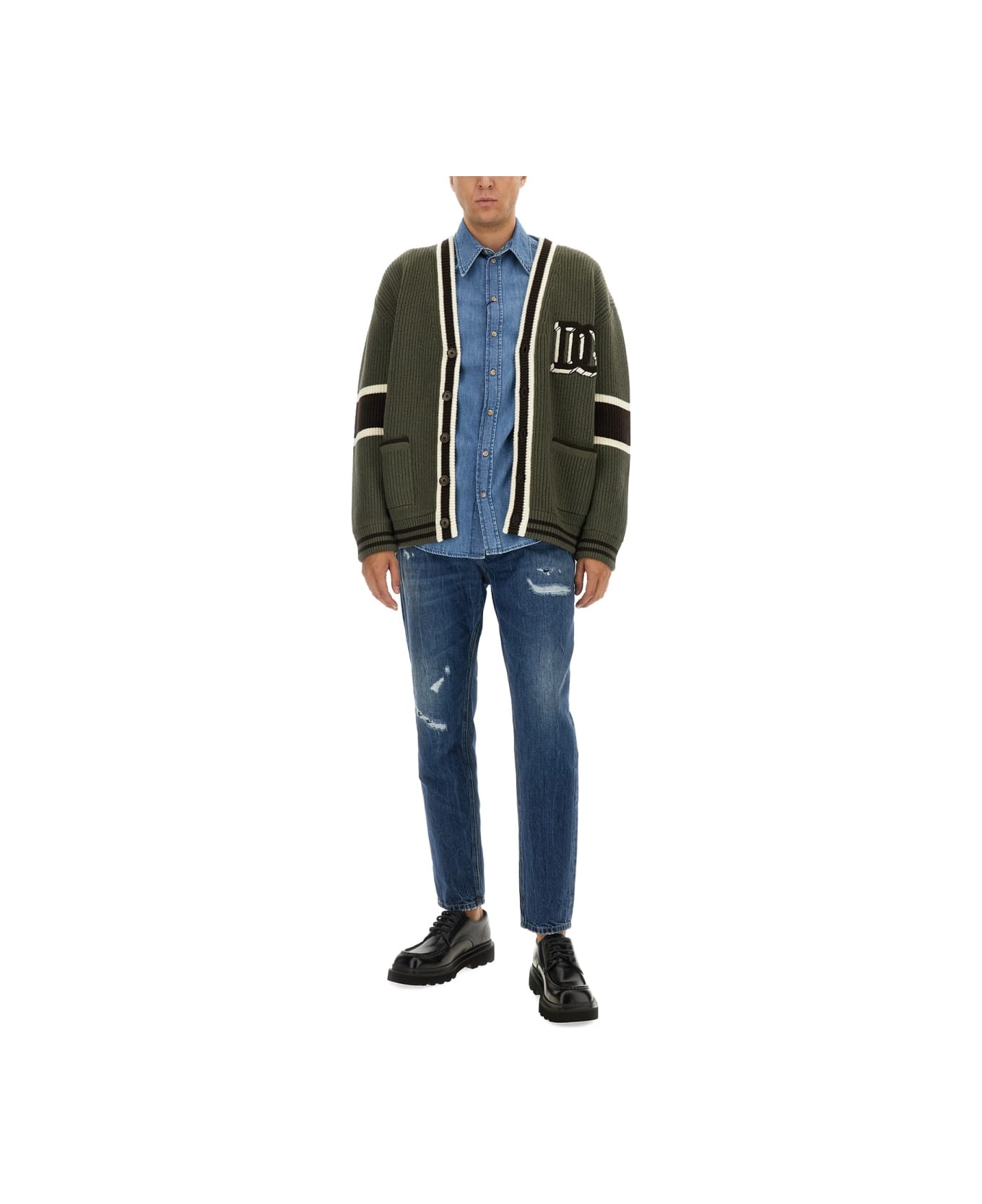 Dolce 
Gabbana Cotton Shirt - DENIM