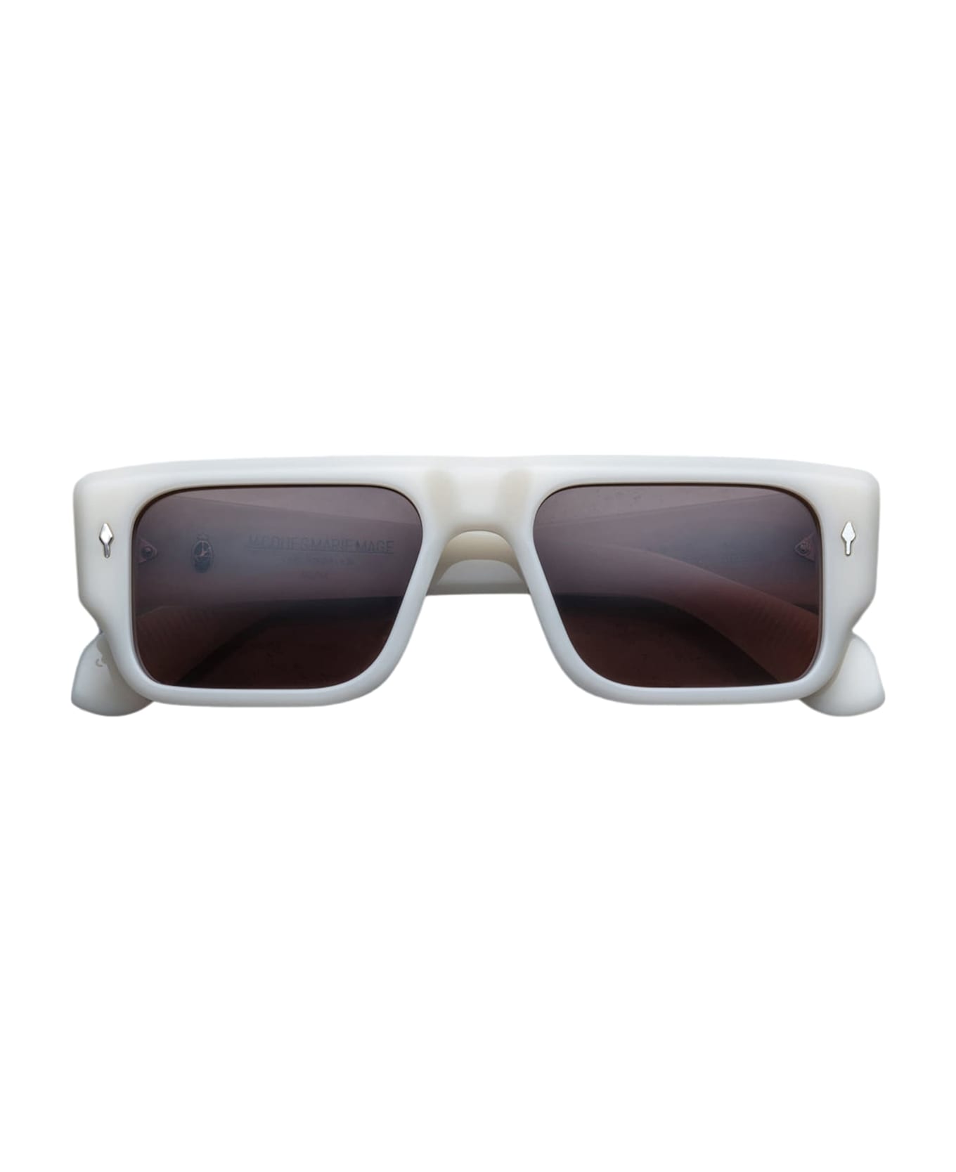 Jacques Marie Mage Devoto - Lotus Sunglasses - White