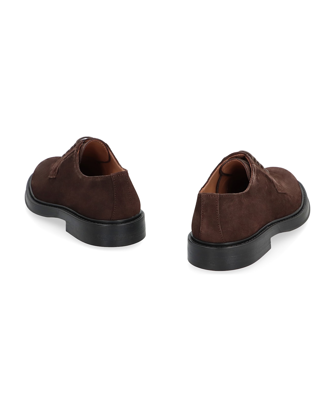 Bruno Magli Suede Lace-up Shoes - brown