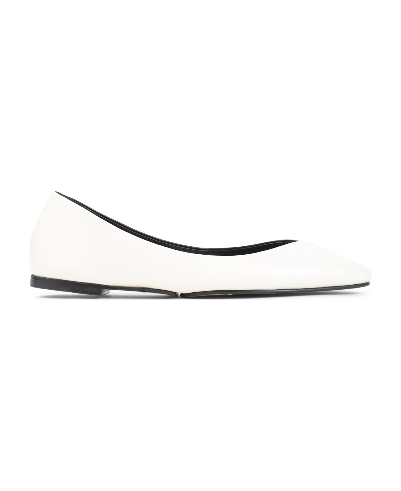 Jacquemus Ovalo Ballerinas - Fh Black White