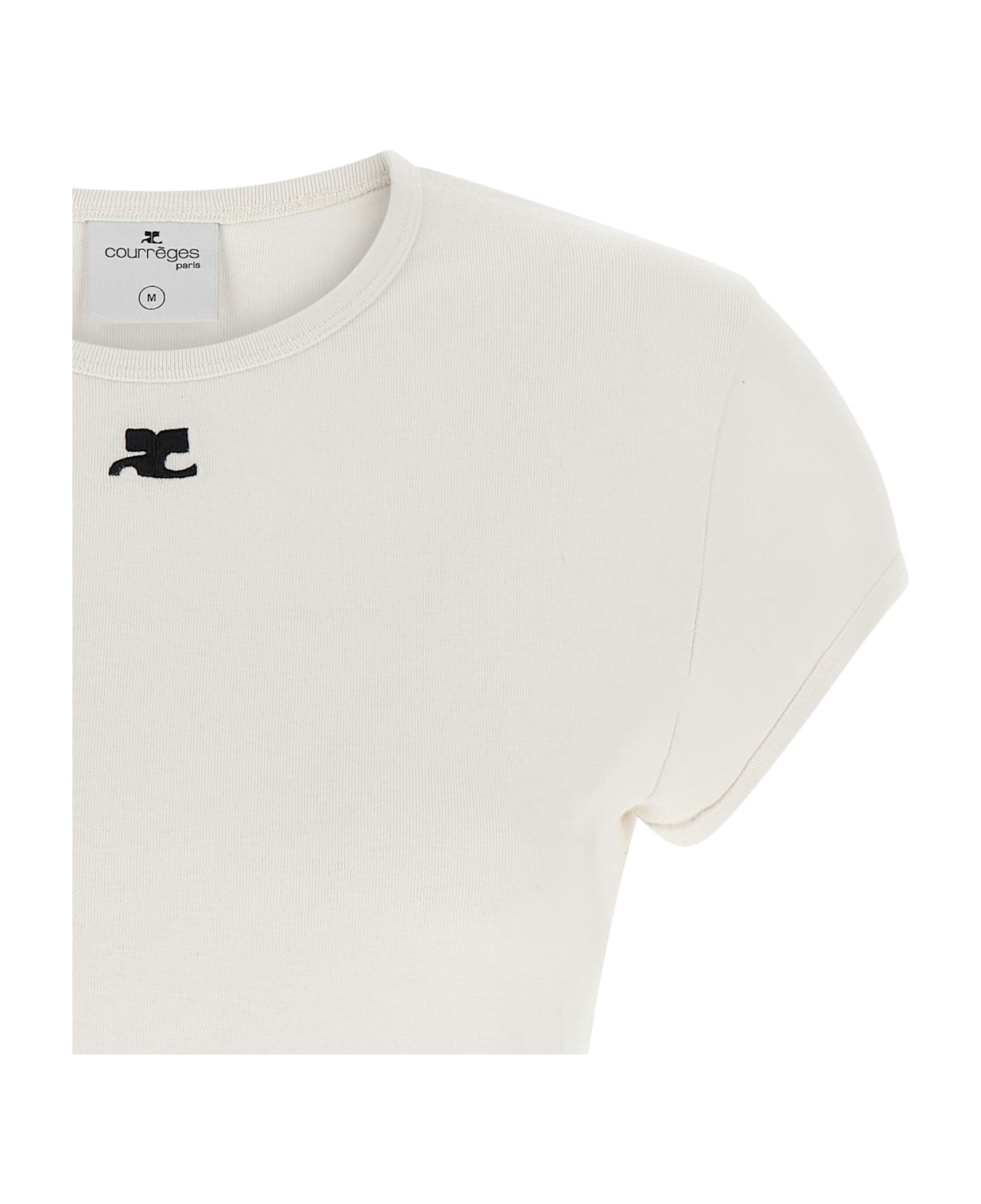 Courrèges 'baby' T-shirt - White