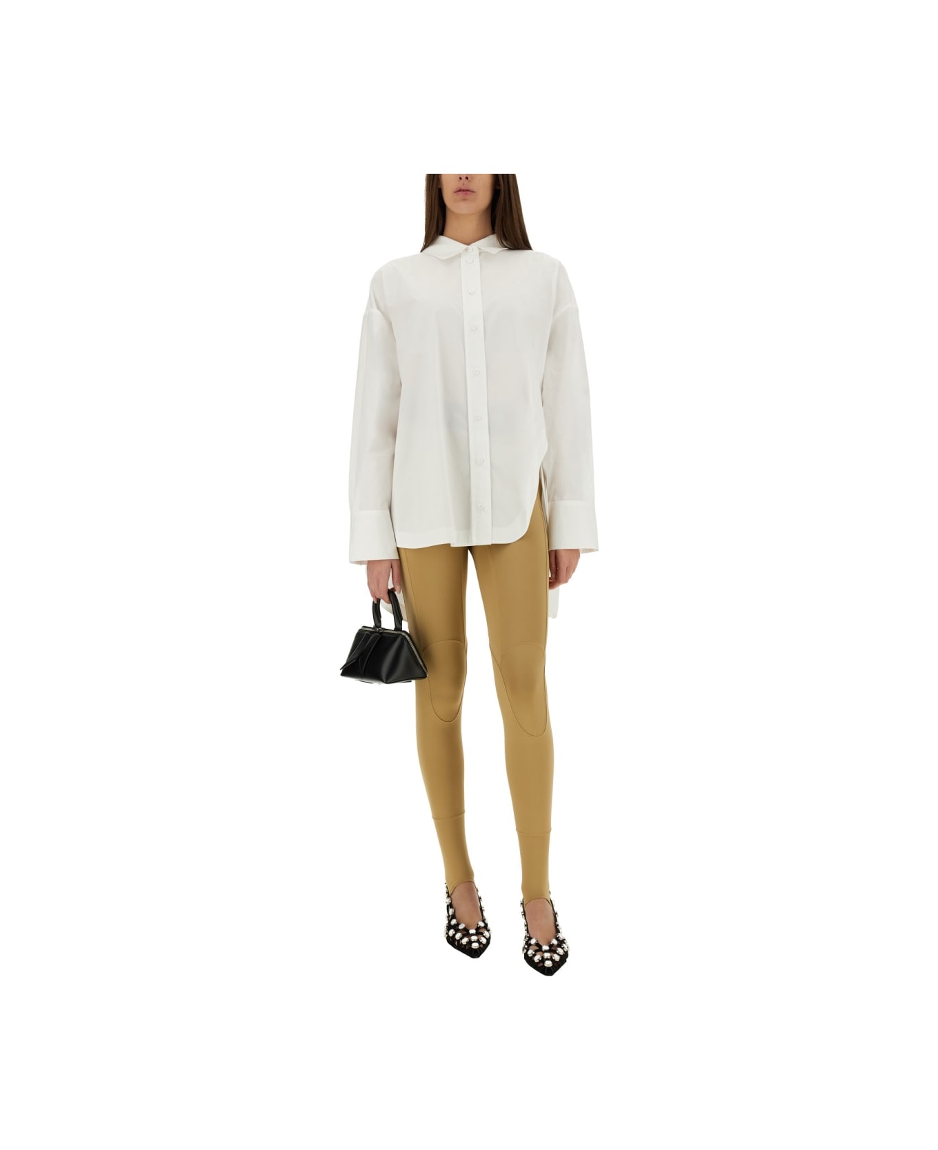 The Attico Jacket Shirt "diana" - WHITE