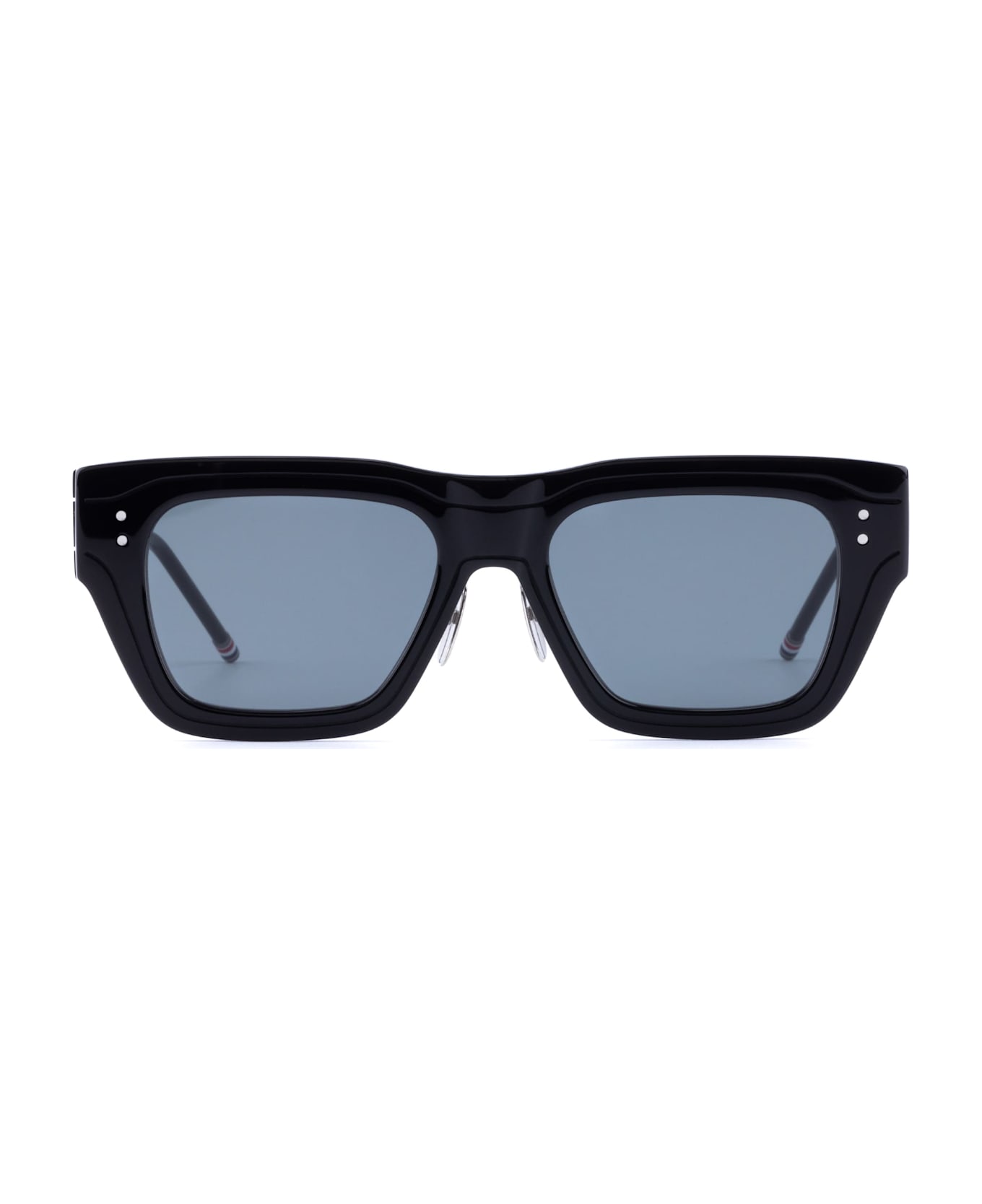 Thom Browne Rectangular - Black / Asian Fit Sunglasses - Black