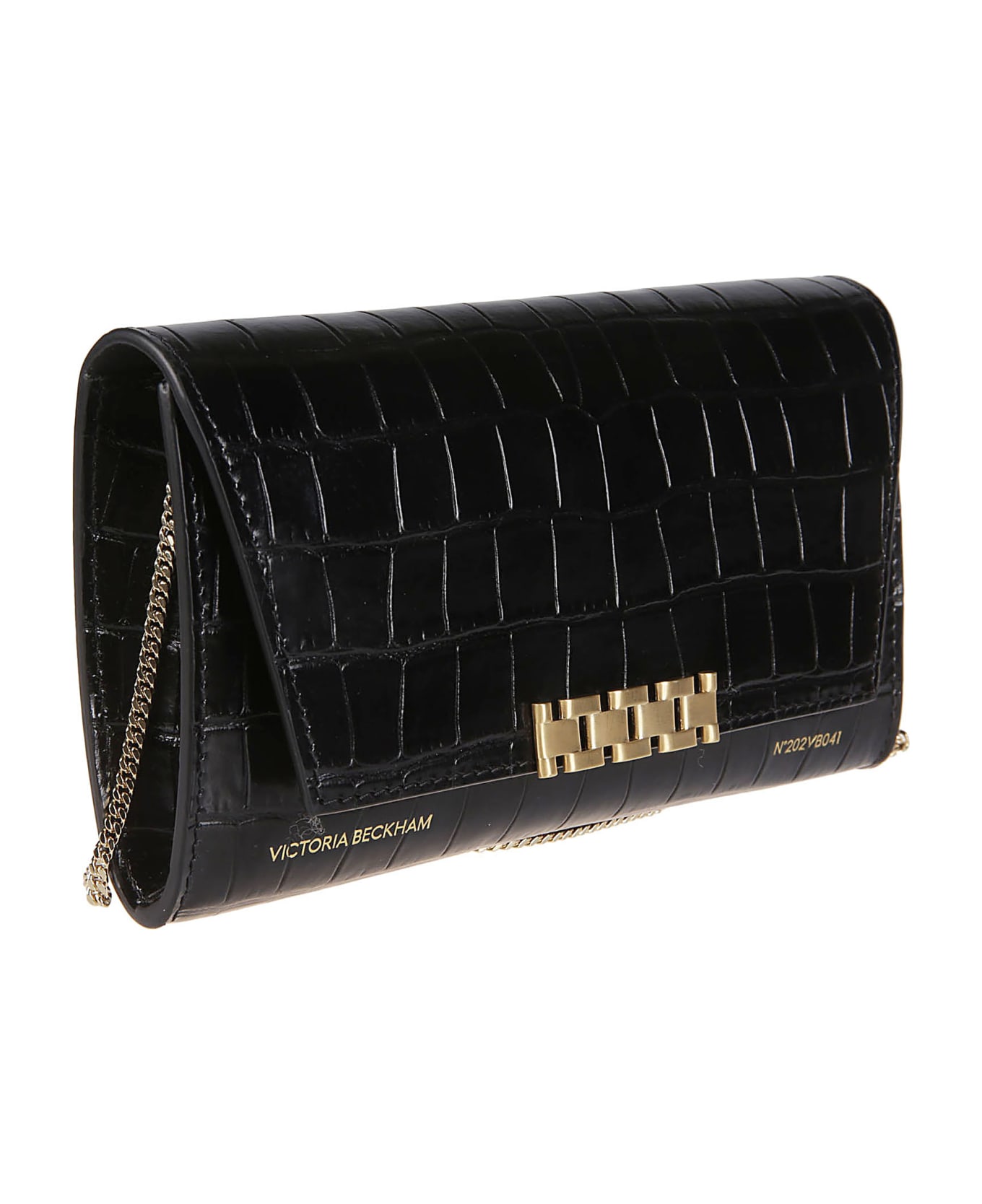 Victoria Beckham Wallet On Chain Bag - BLACK