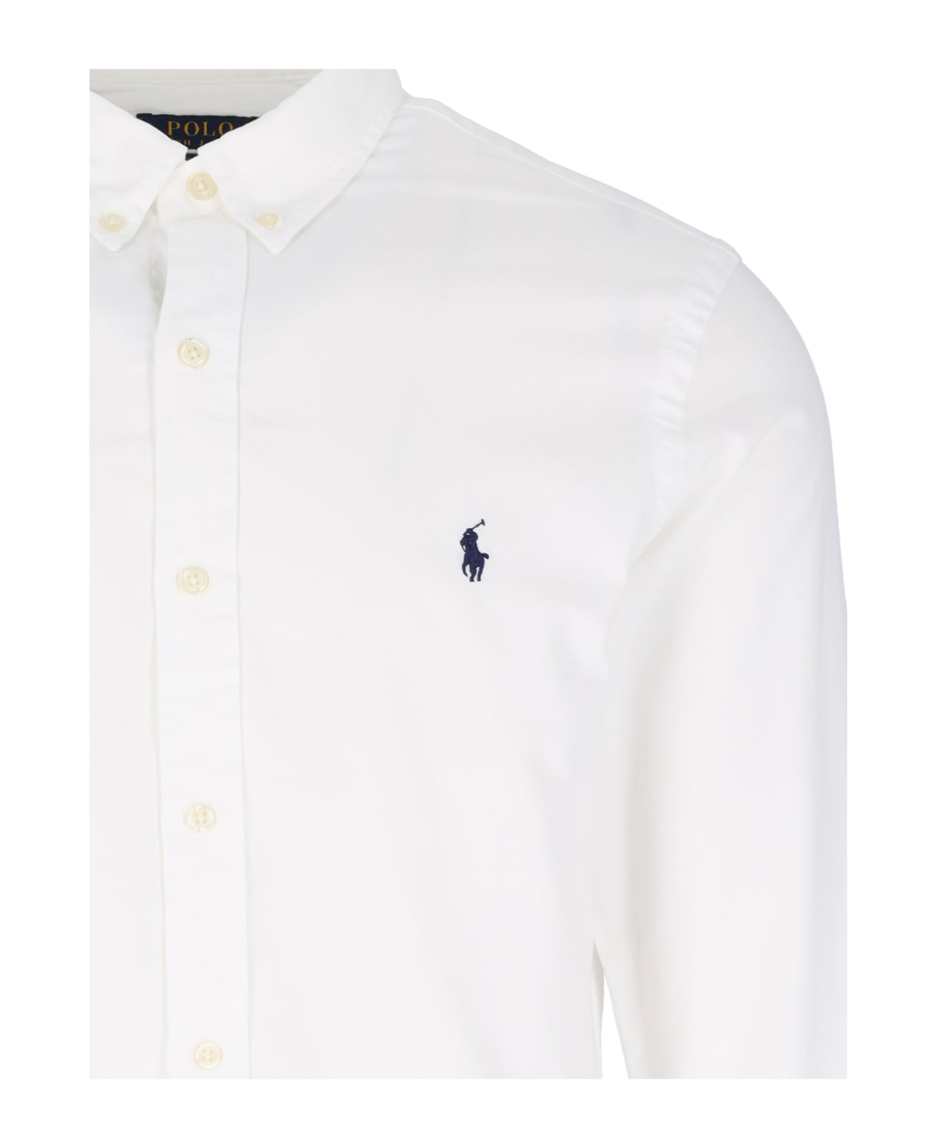 Ralph Lauren Logo Shirt - White