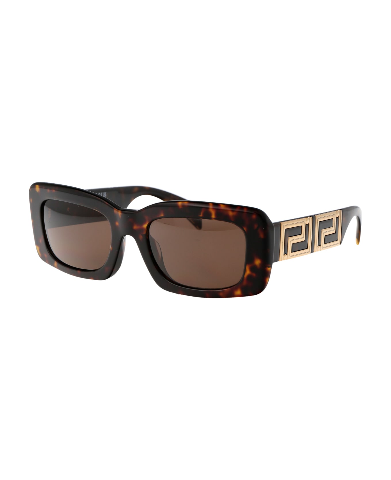 Versace Eyewear 0ve4444u Sunglasses - 108/73 HAVANA サングラス
