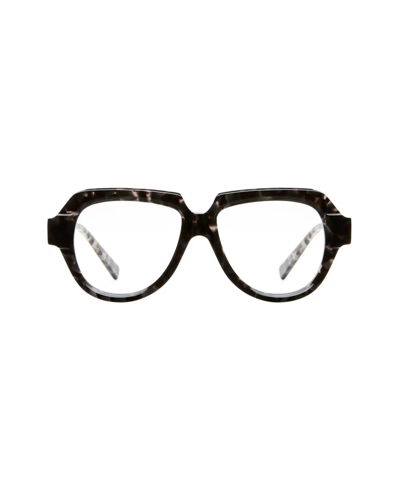Kuboraum Maske K37 Gha Havana Grey Glasses - Nero
