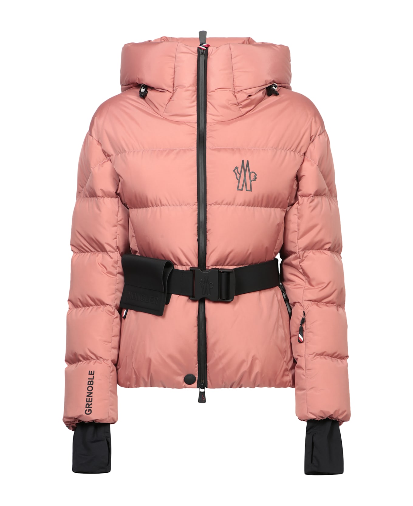 Moncler Grenoble 'bouquetin' Down Jacket - Pink