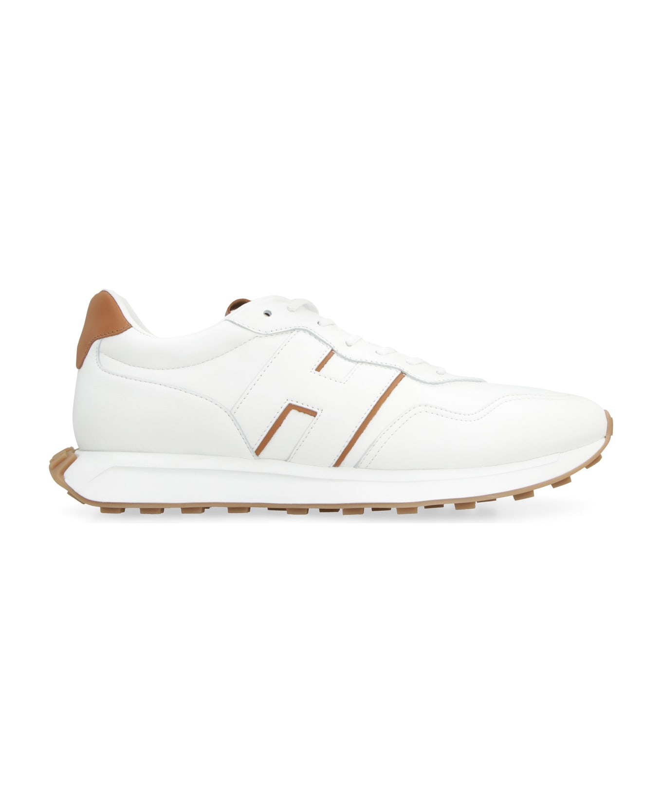 Hogan H601 Leather Low-top Sneakers - White