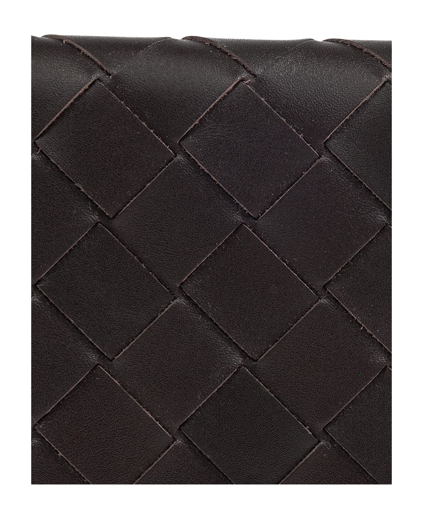 Bottega Veneta Leather Wallet - BROWN