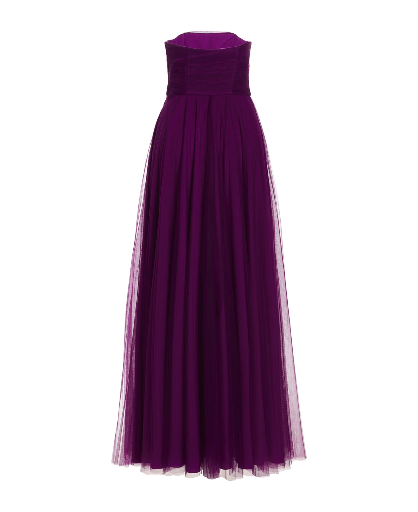 19:13 Dresscode Long Tulle Dress - Purple