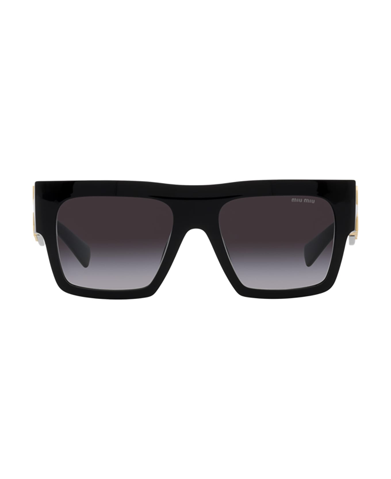 Miu Miu Eyewear Mu 10ws Black Sunglasses - Black サングラス