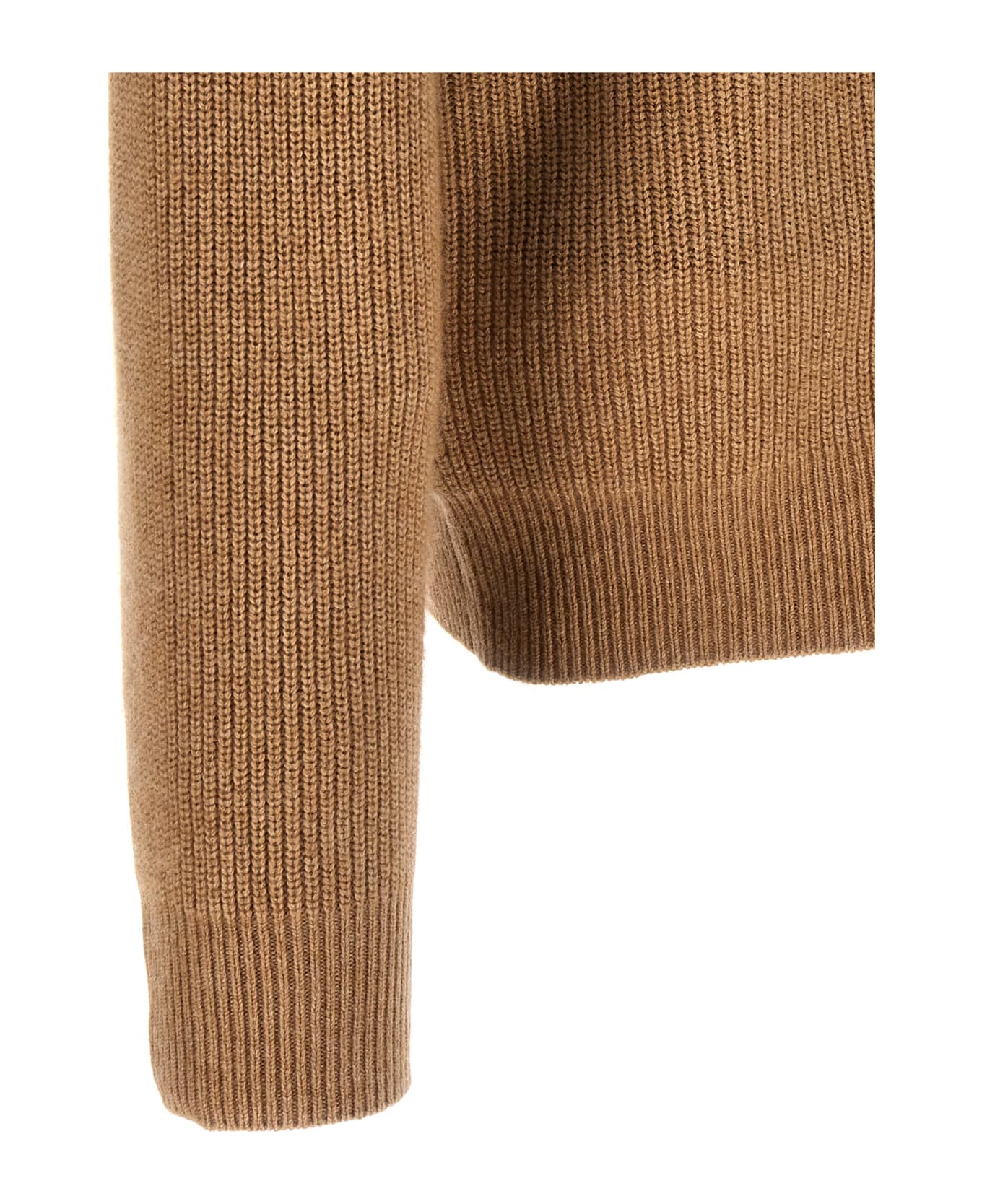 Maison Kitsuné 'tonal Fox' Sweater - Beige