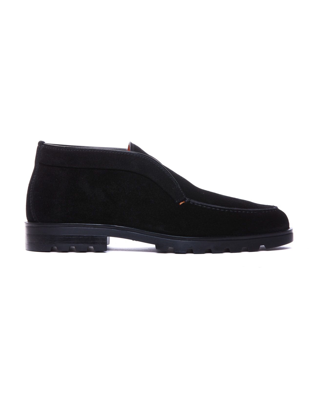 Santoni Desert Boot - Black