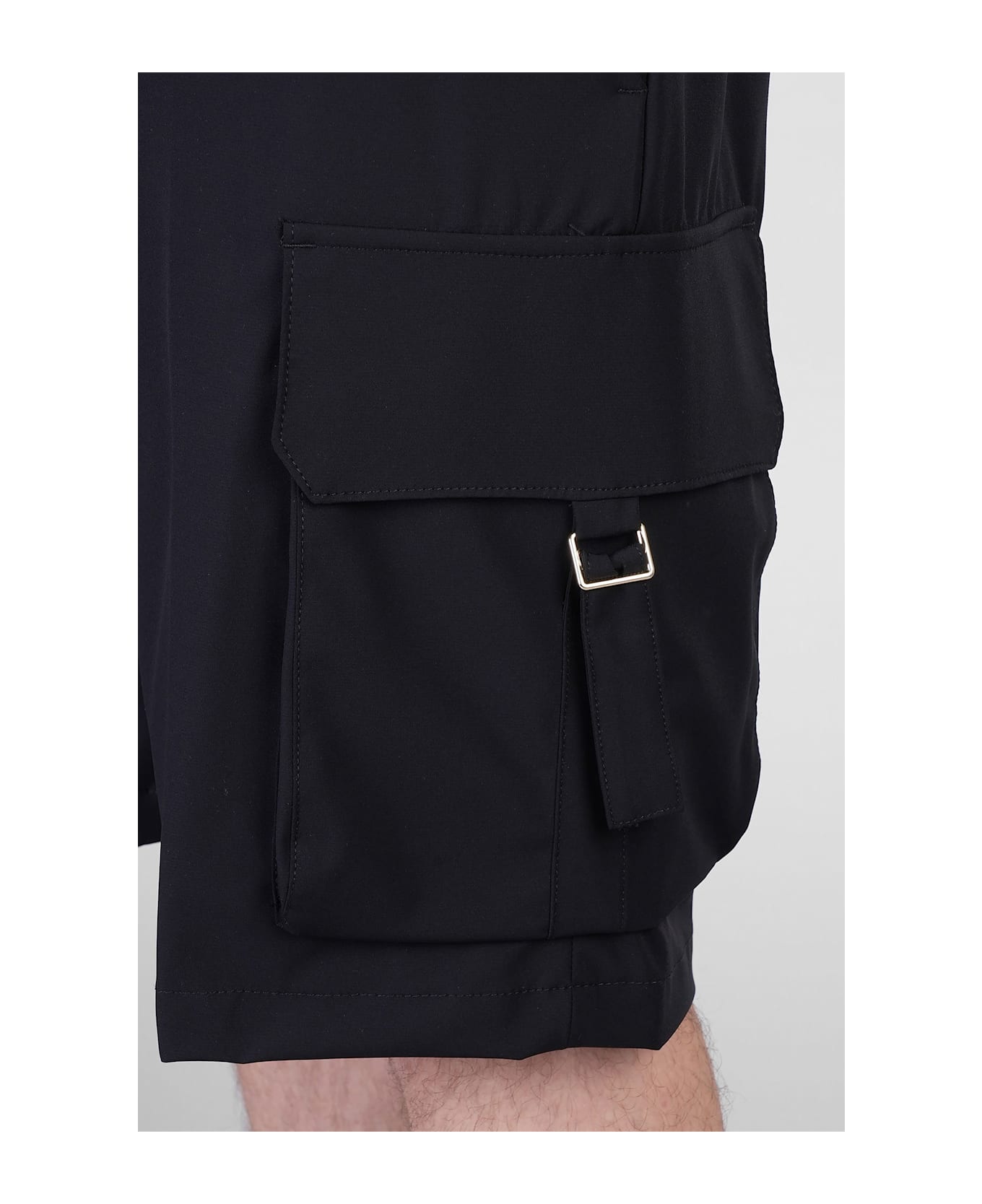 Briglia 1949 Tocqp Shorts In Black Cotton - black