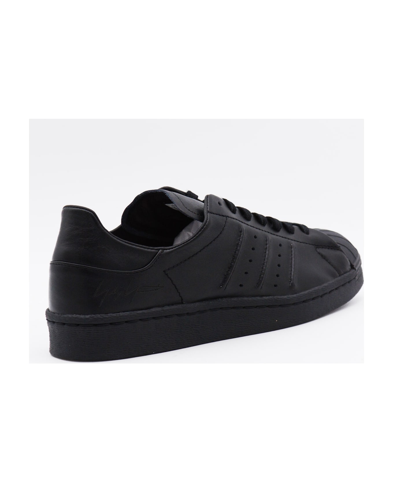 Y-3 Black Y-3 Superstar Sneakers - BLACK/BLACK/BLACK
