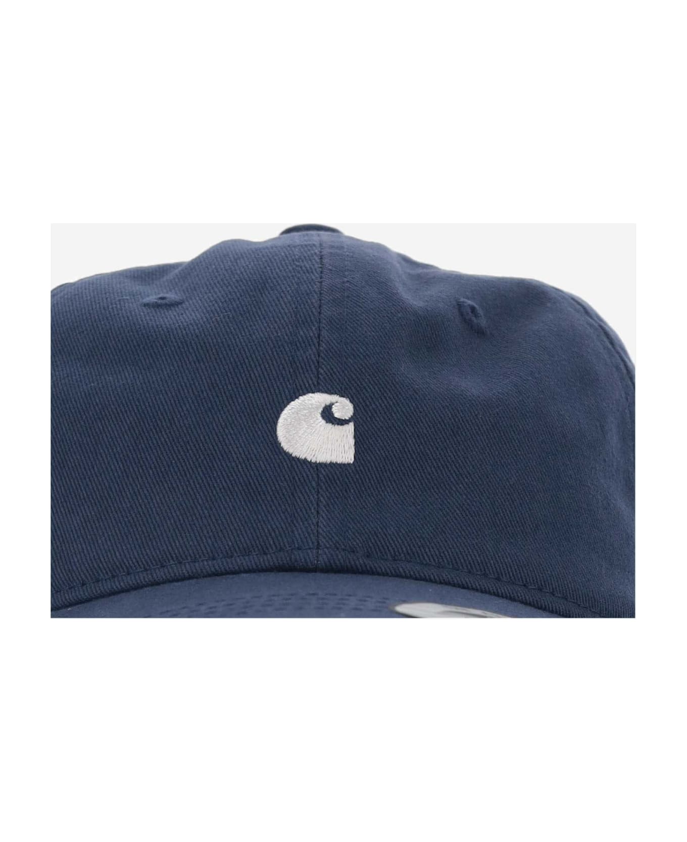 Carhartt Canvas Hat With Logo - Blue 帽子