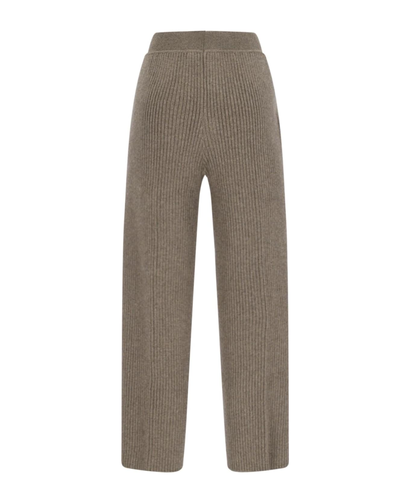 Loro Piana Fobello Trousers - TUNDRA MELANGE