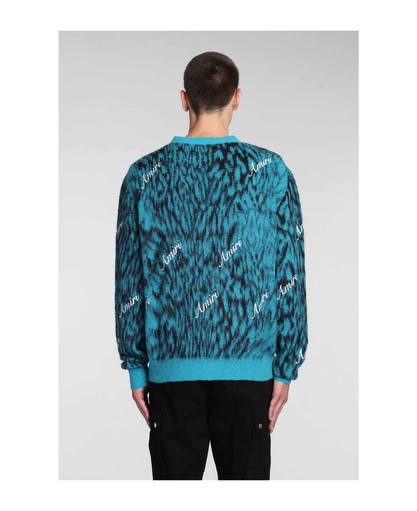 AMIRI V-neck Cardigan - Blue ニットウェア