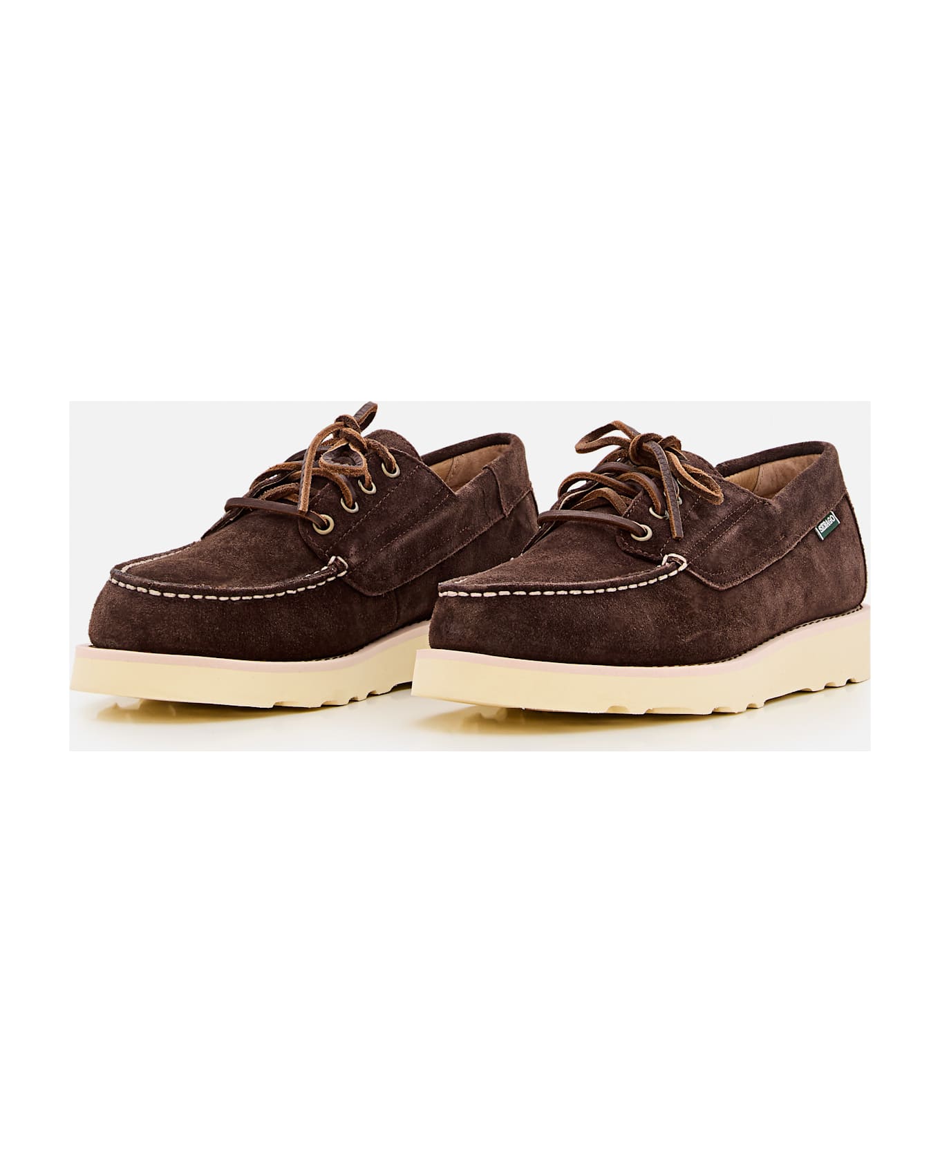 Sebago Askookfield Suede Leather Loafers - Brown