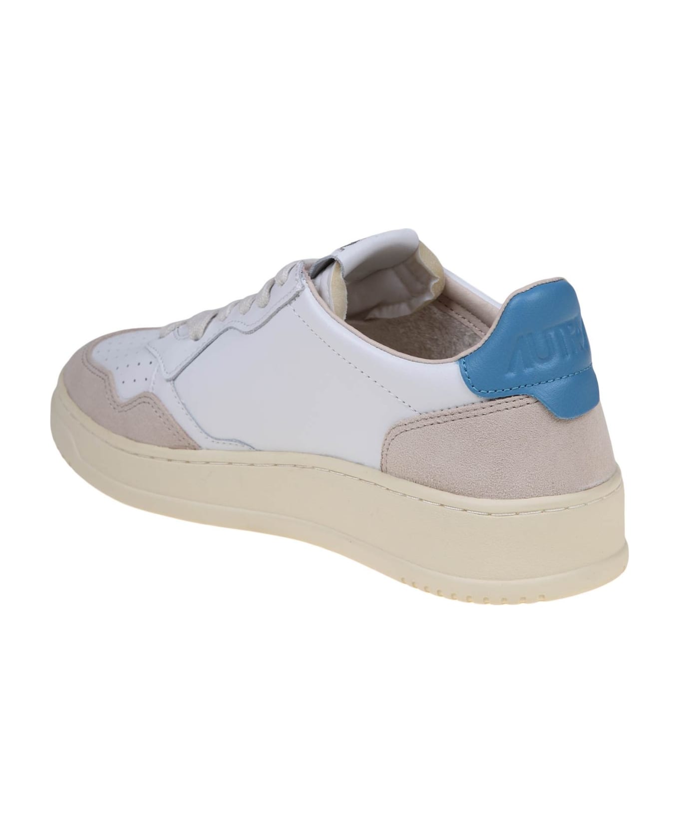 Autry Medalist Low Sneakers - white/blue スニーカー