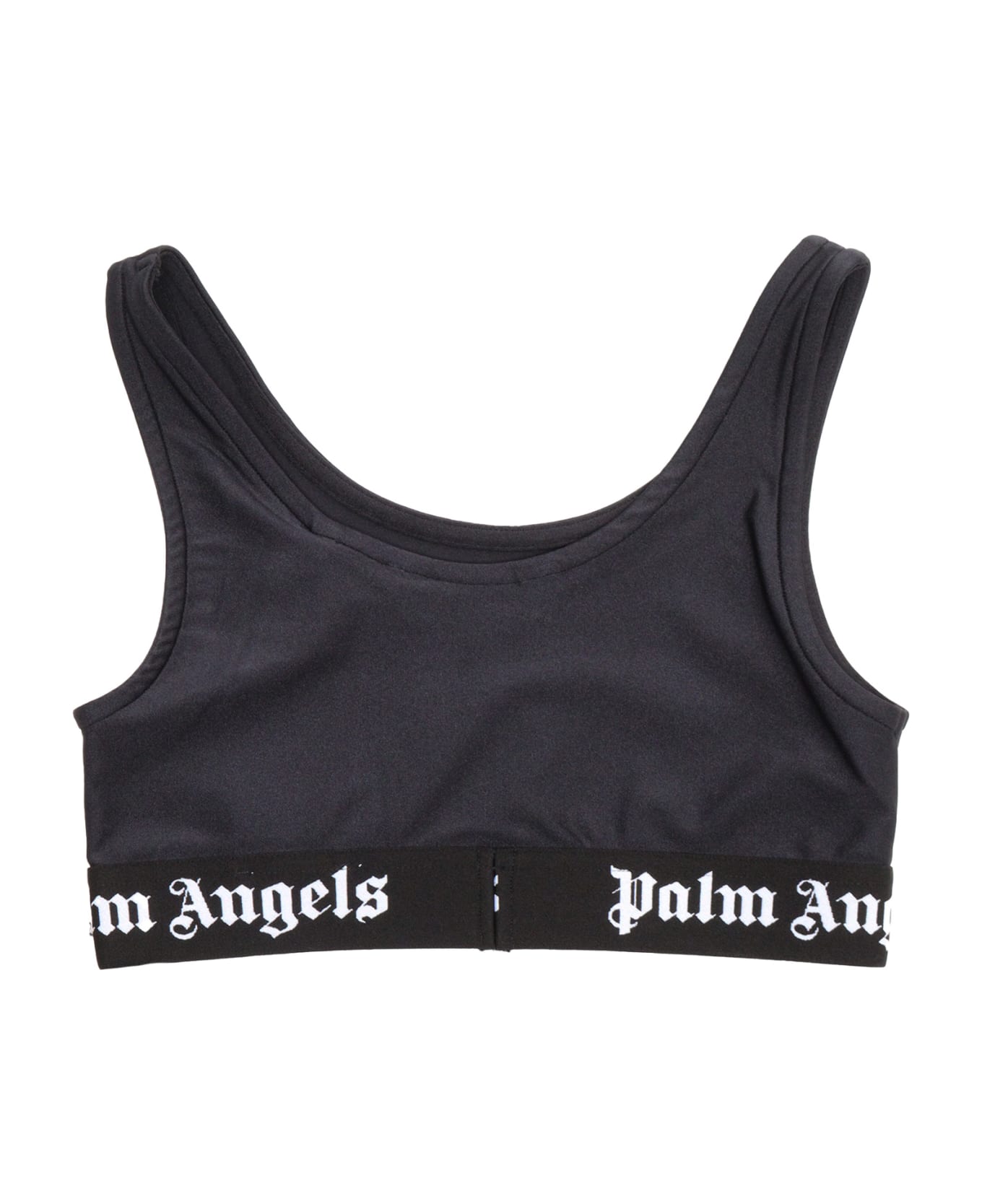 Palm Angels Black Sports Top - BLACK