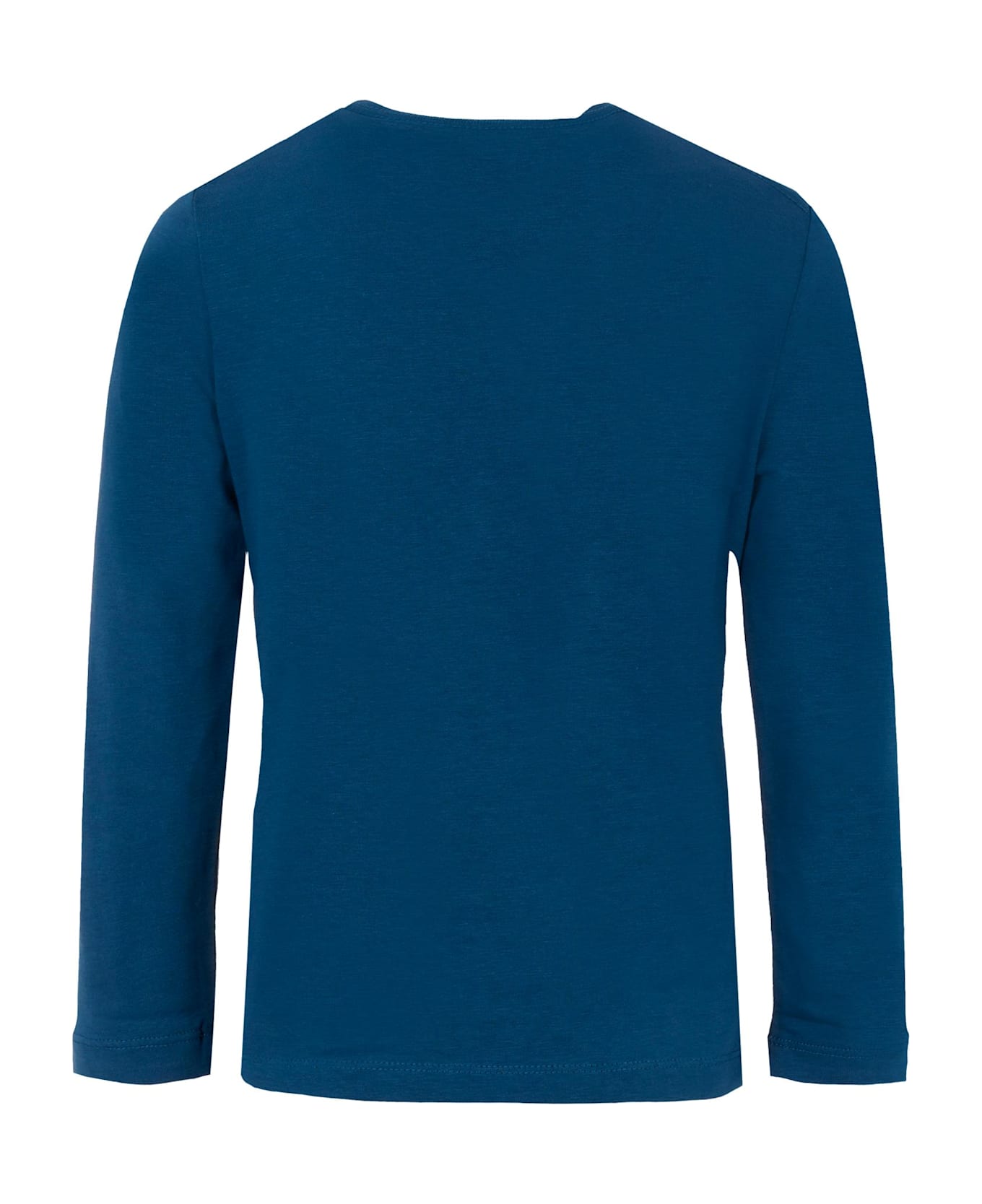 Calvin Klein Blue T-shirt For Boy With Logo - Blue