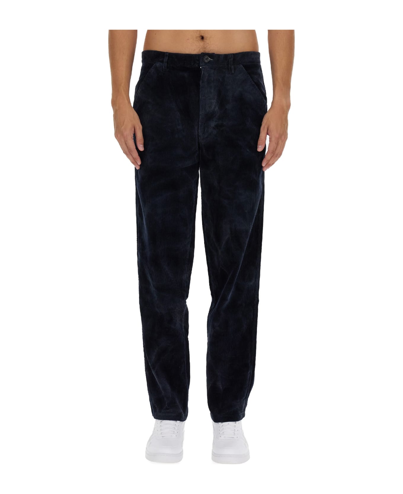 Comme des Garçons Velvet Pants - Blue