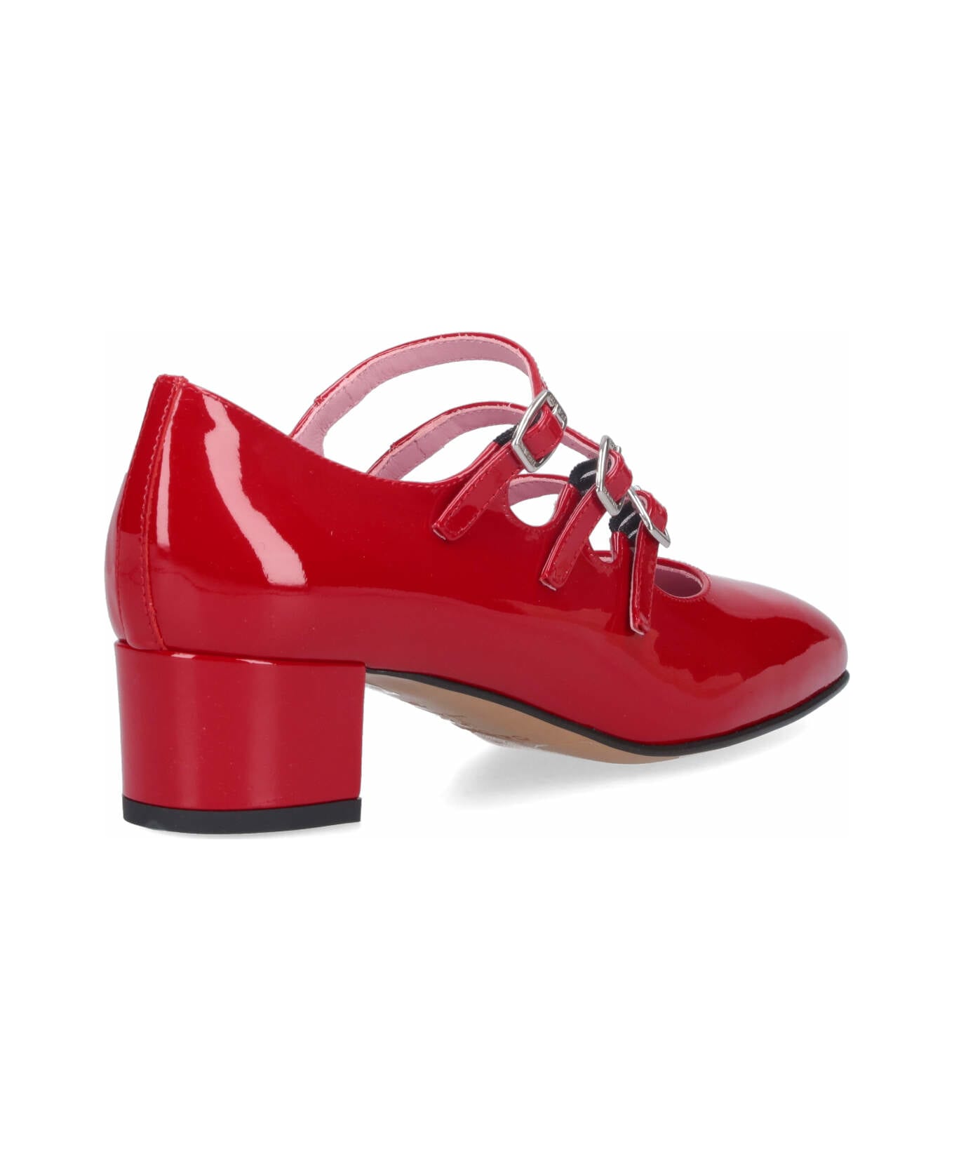 Carel "kina" Mary Jane Ballet Flats - Red