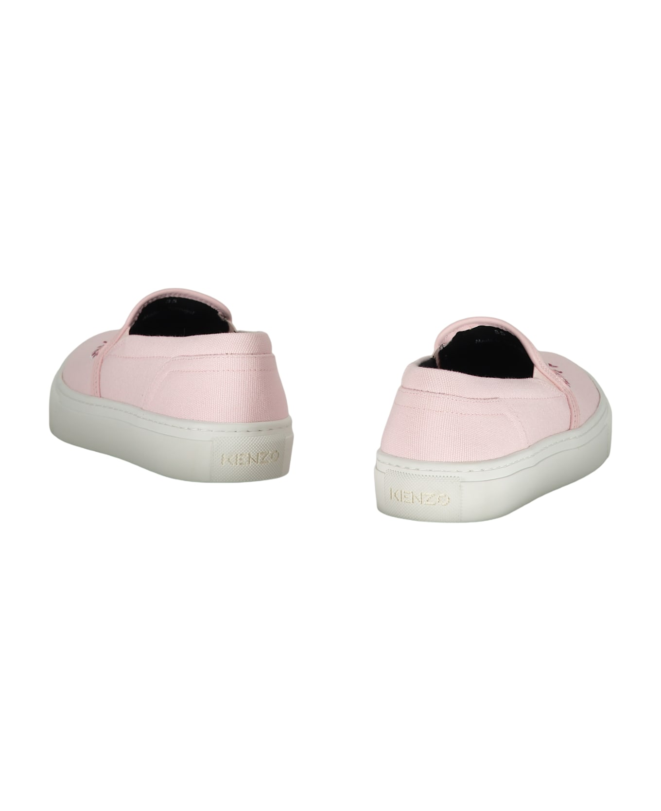 Kenzo Canvas Slip-on Sneakers - Pink