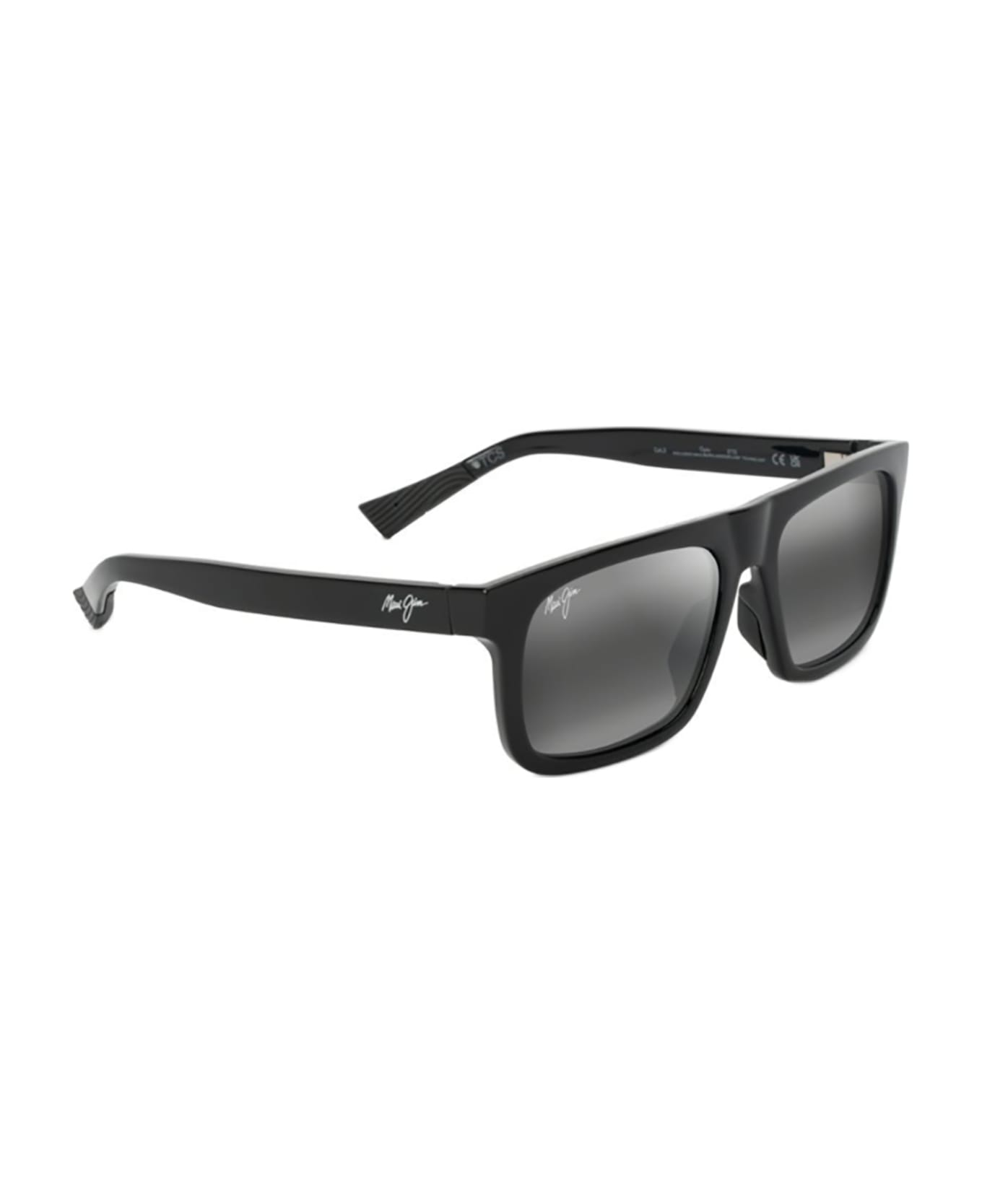 Maui Jim OPIO Sunglasses - Grey Opio Shiny Black