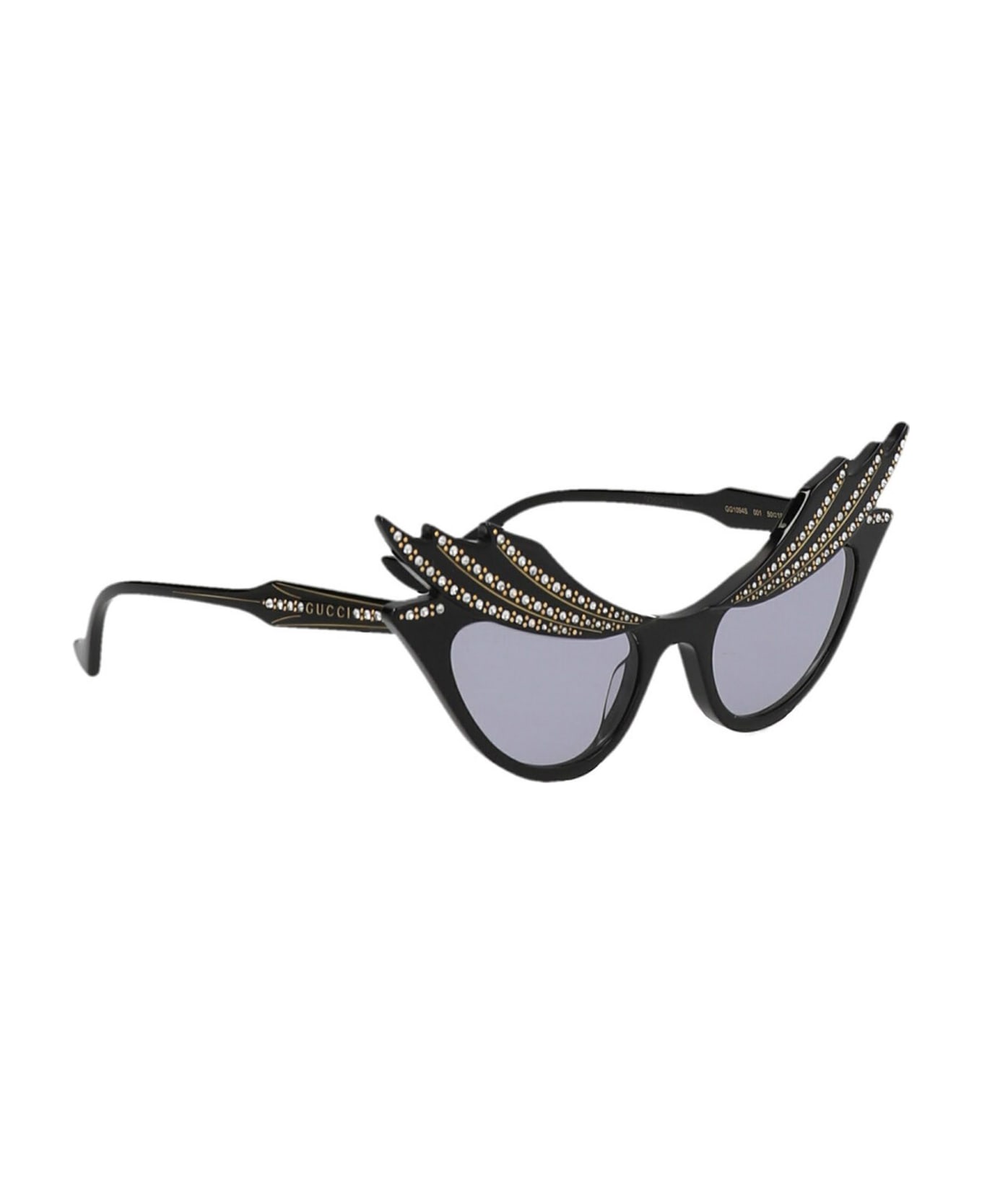 Gucci Cat Eye Sunglasses - Black  