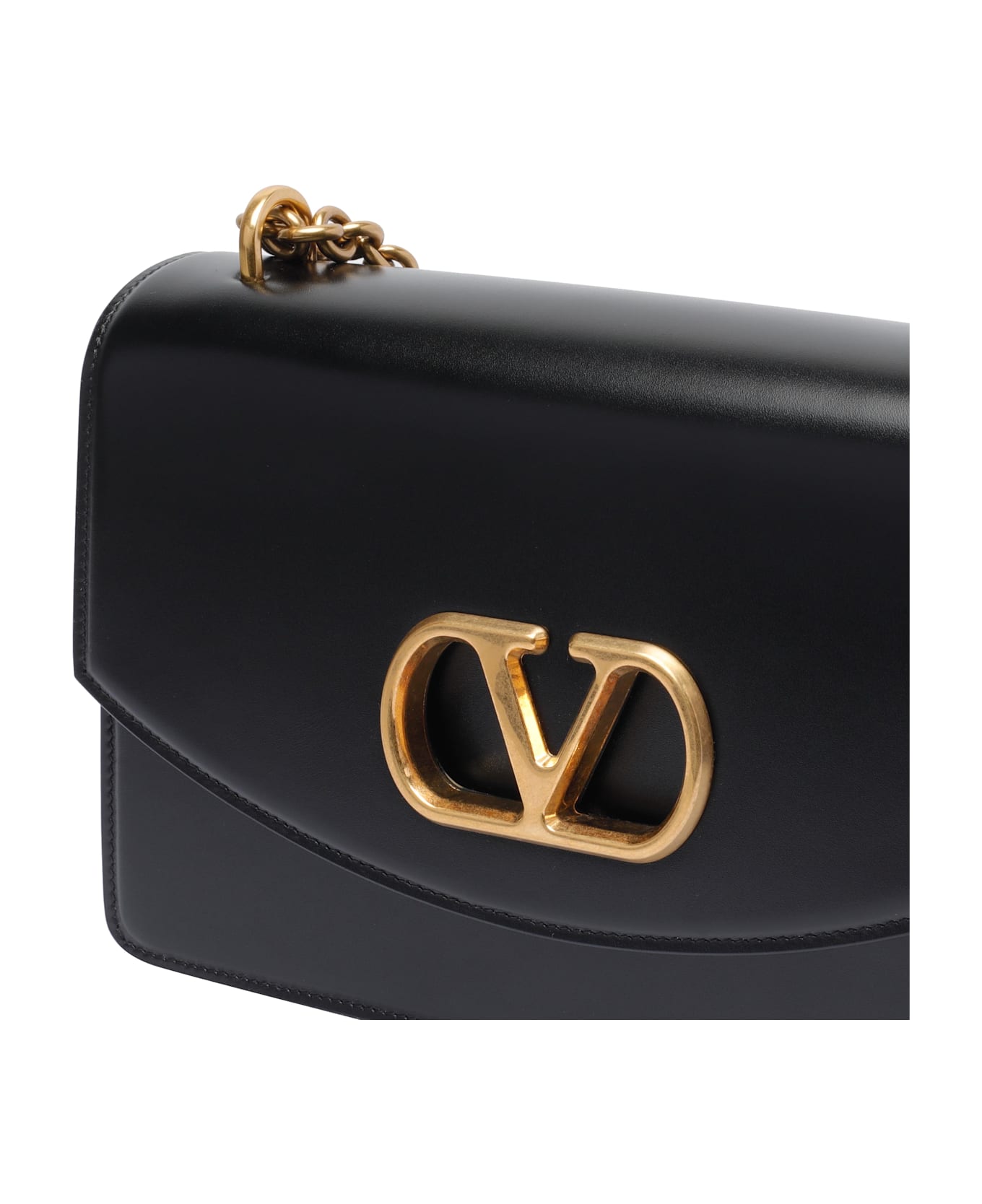 Valentino Garavani Vain Shoulder Bag - Black