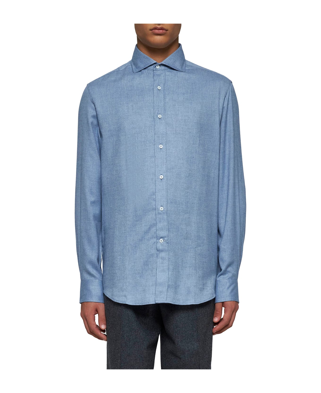 Brunello Cucinelli Shirt - Clear Blue