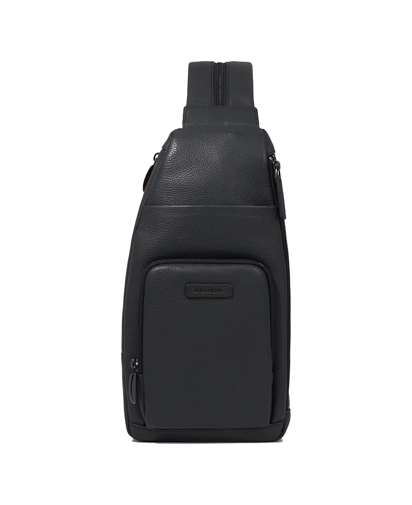 Piquadro Shoulder Bag For Ipad Mini, Portable As A Backpack - NERO ベルトバッグ