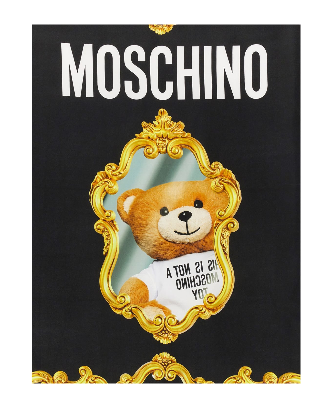 Moschino Teddy Mirror Scarf - 1555