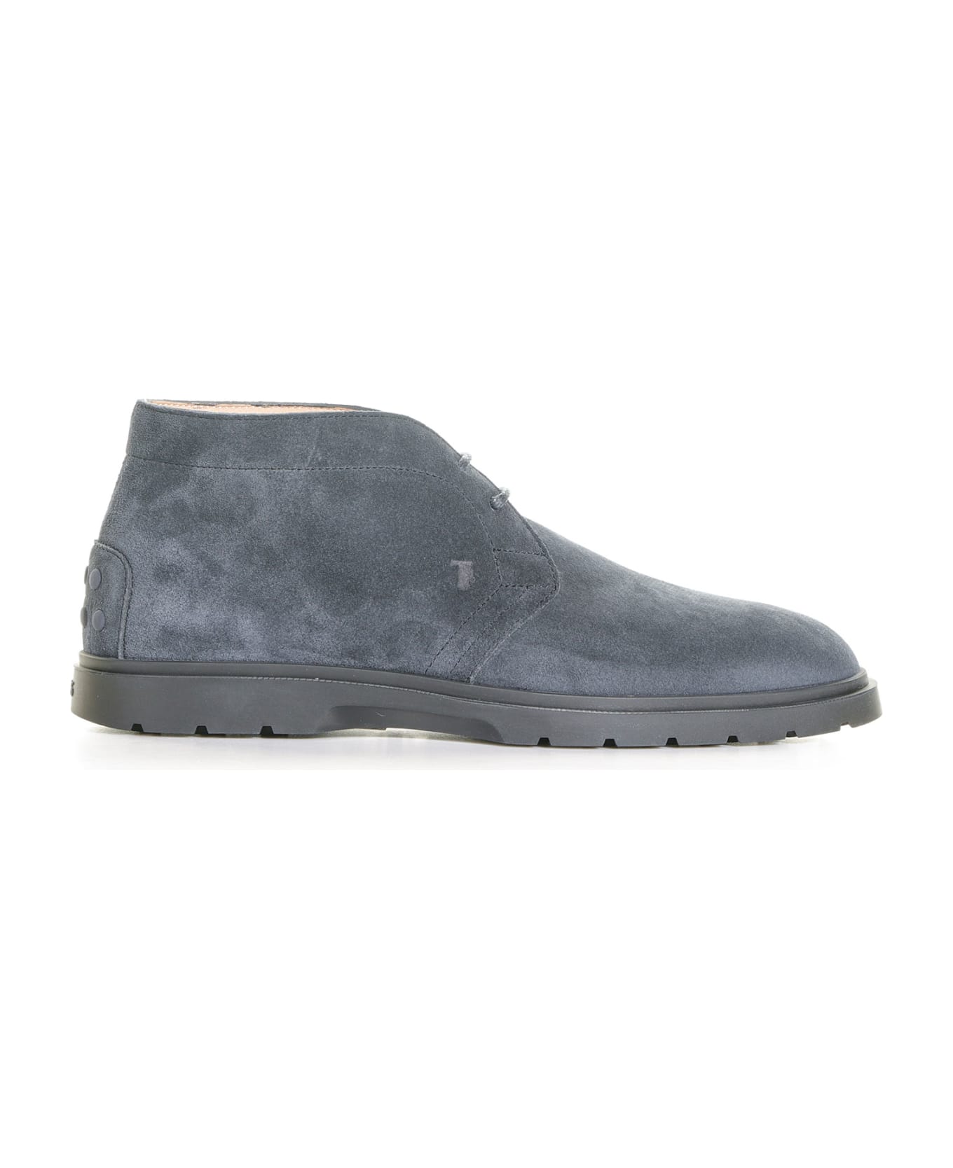 Tod's Suede Ankle Boot - Blu