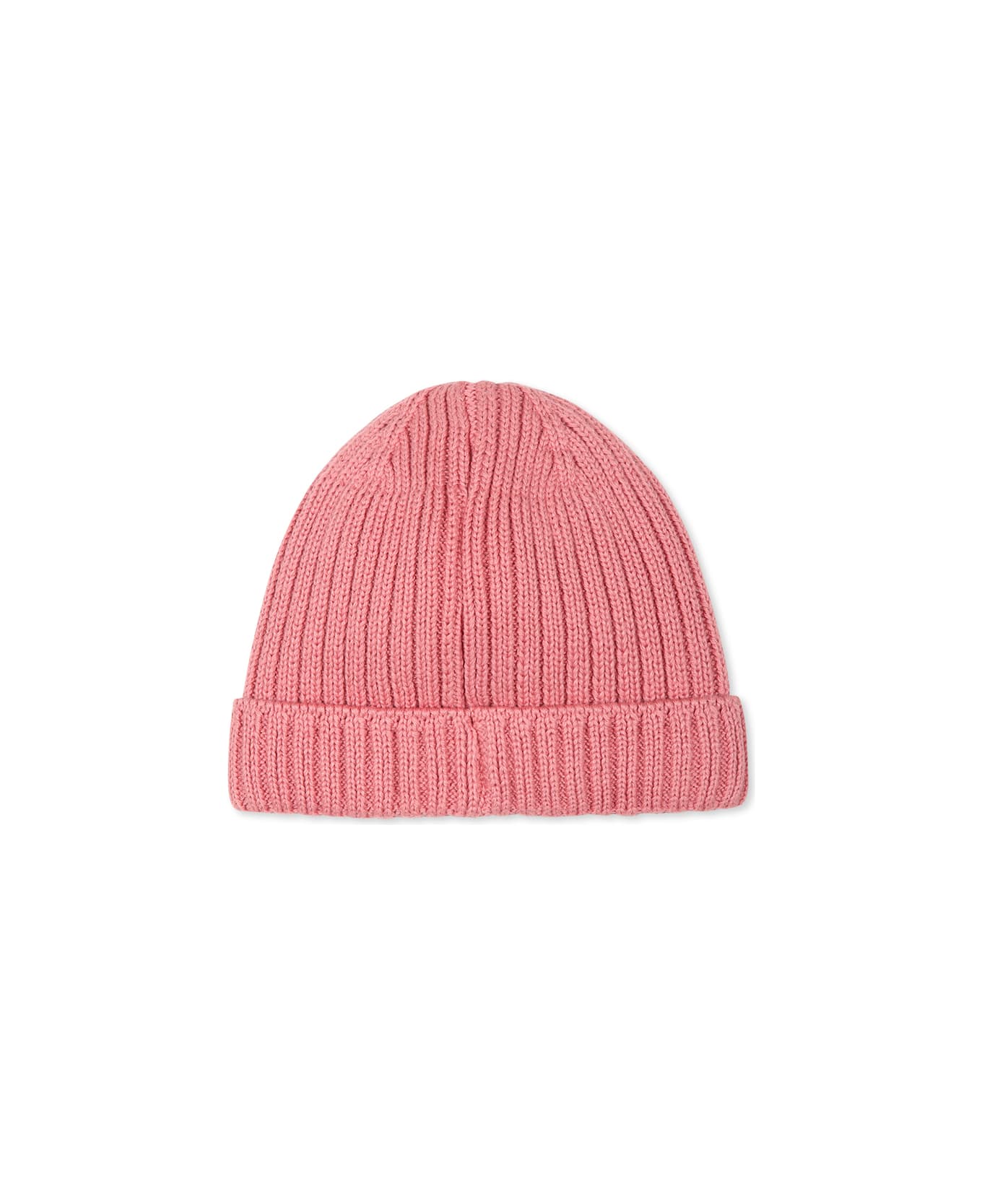 Petit Bateau Pink Hat For Baby Girl With Logo - Pink