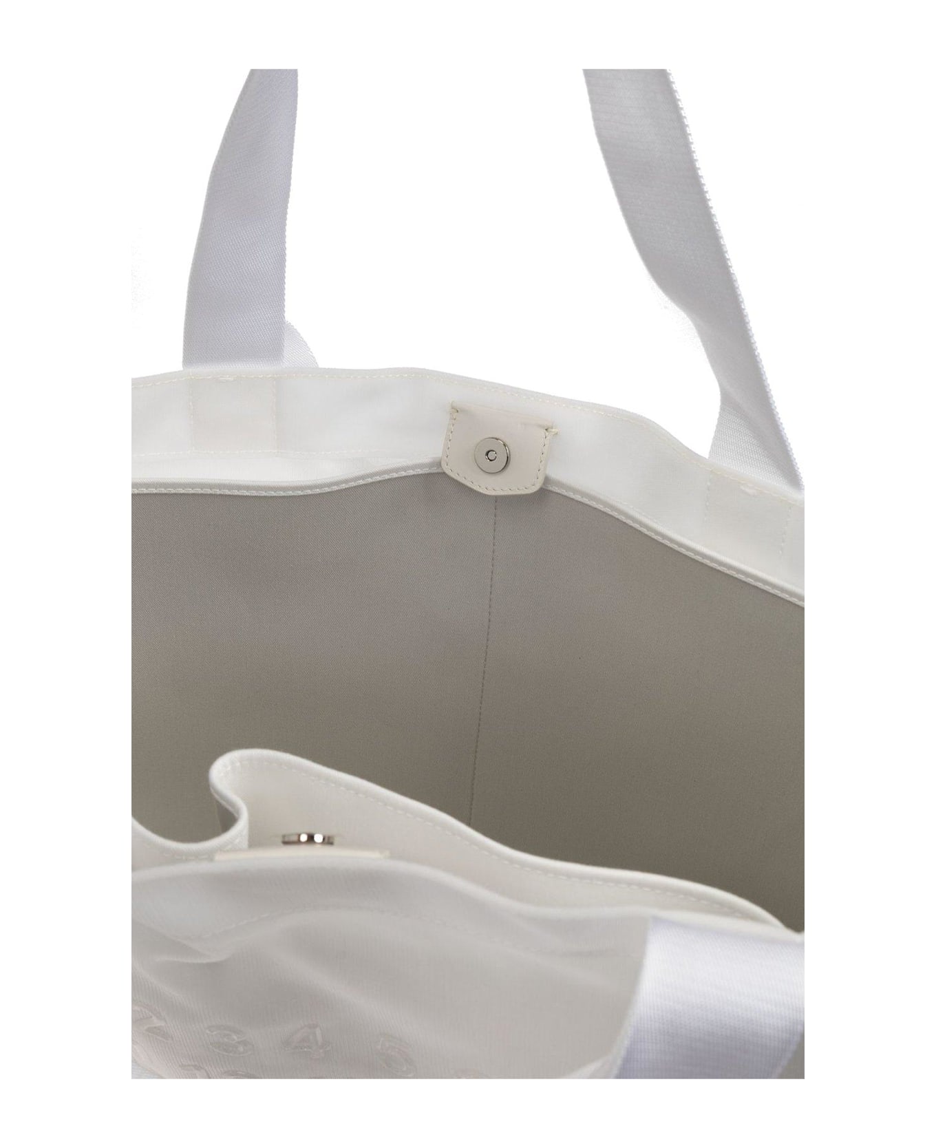 Maison Margiela Cabas Large Shoulder Bag - White