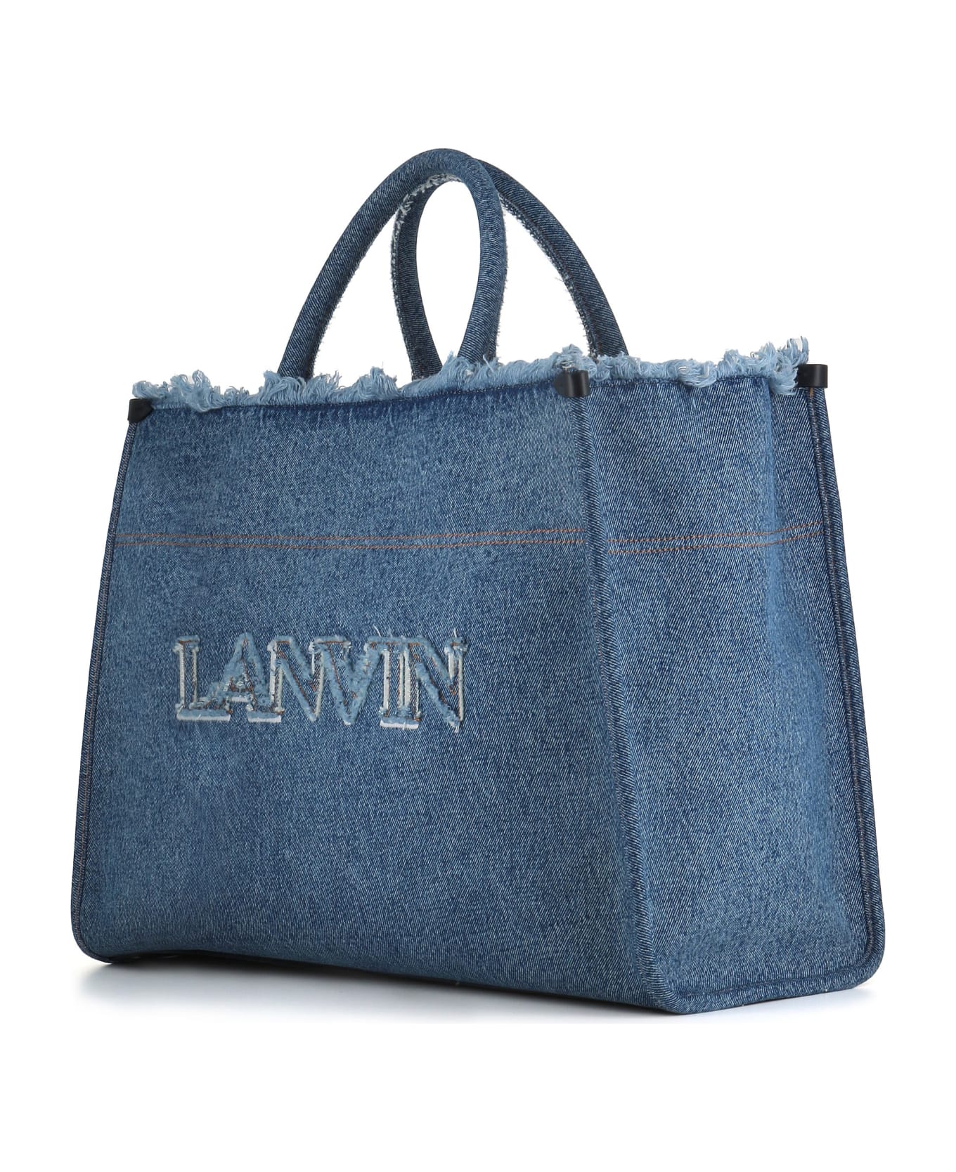Lanvin In&out Mm Tote Bag - Blue