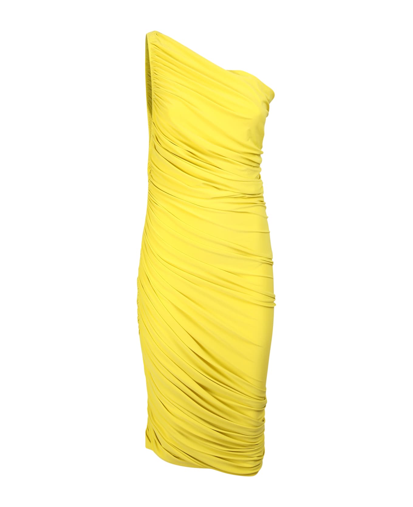 Norma Kamali Diana Midi Dress - Yellow