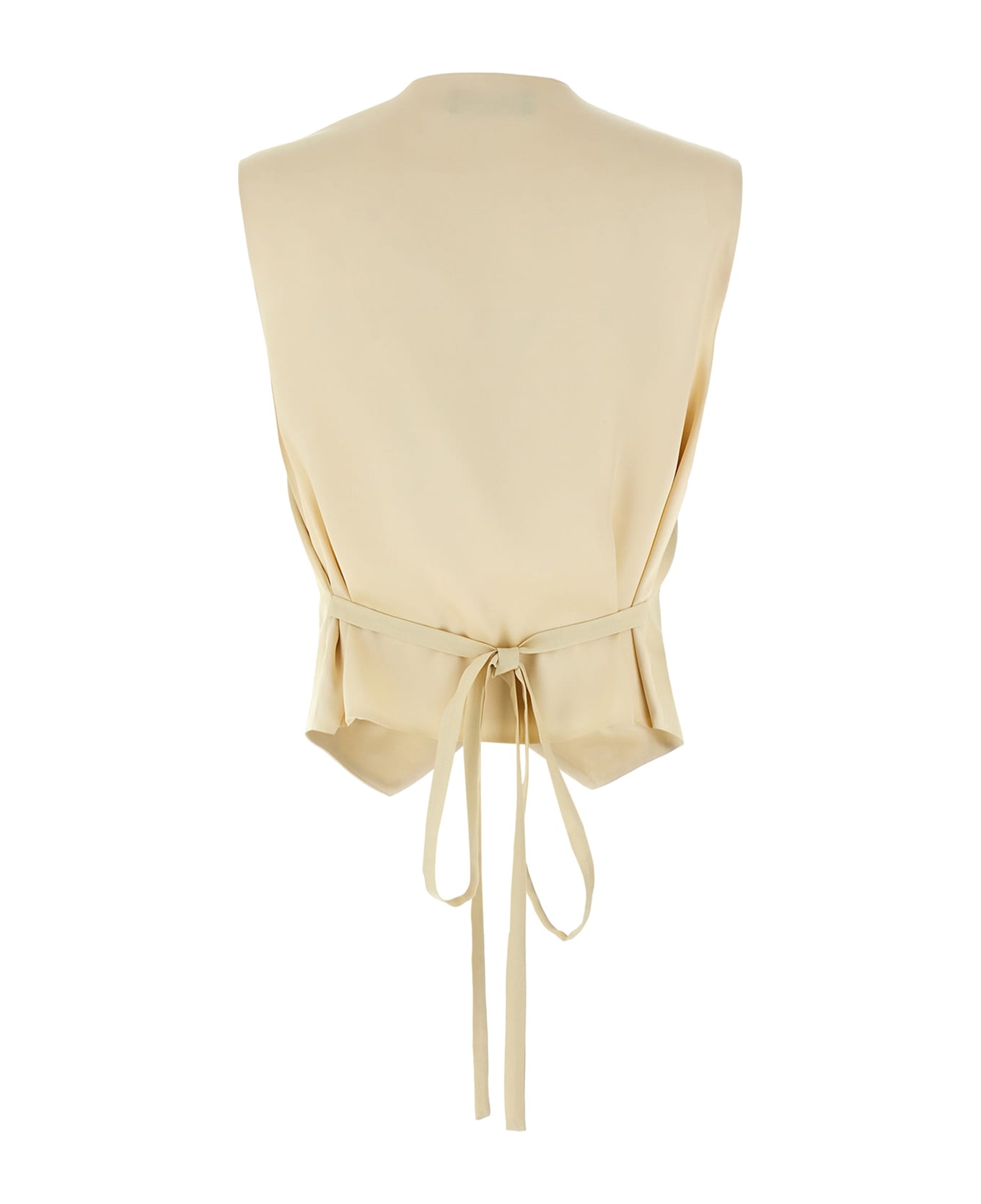 Fabiana Filippi Silk Vest - White