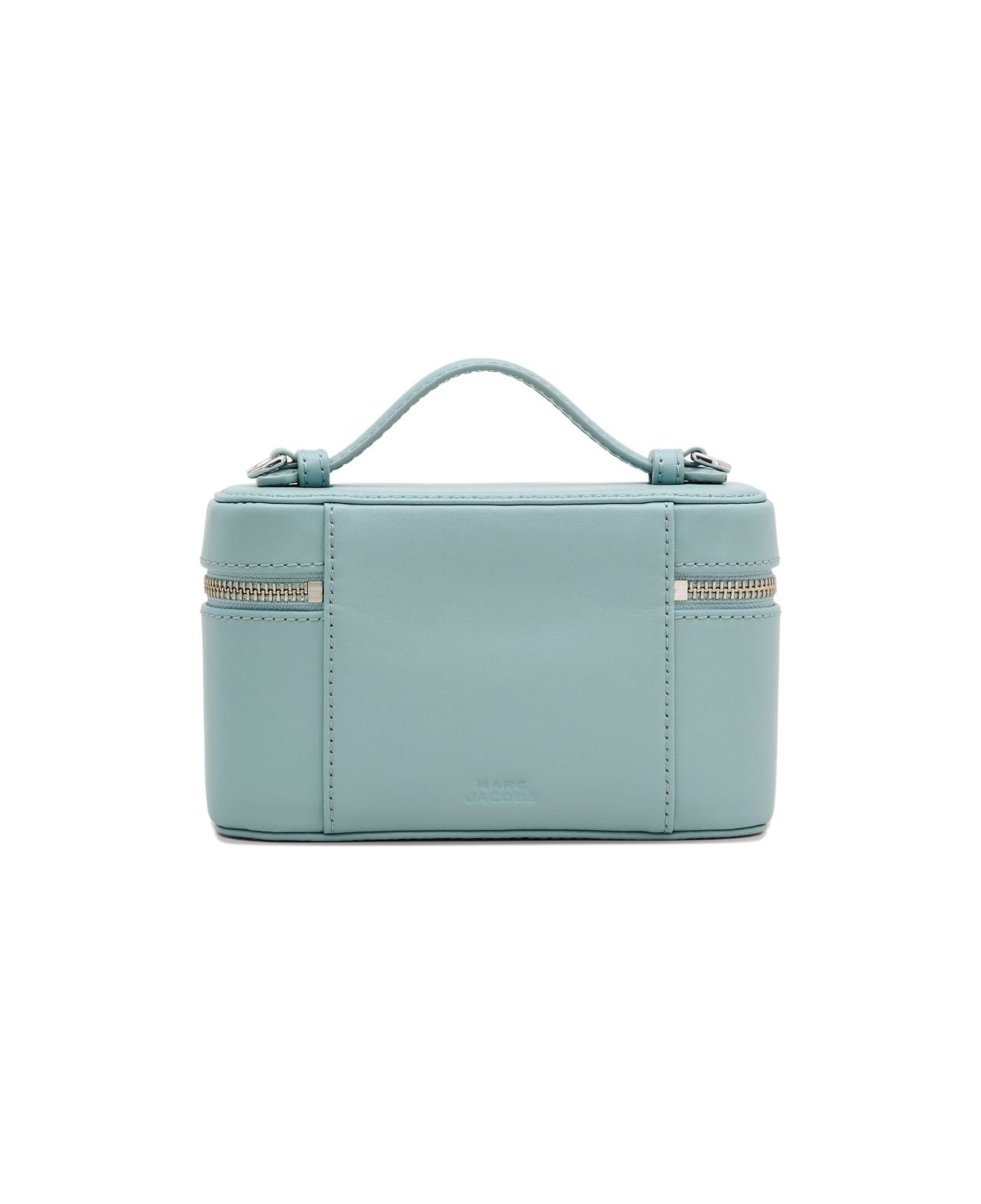 Marc Jacobs The Vanity Leather Crossbody Bag - Clear Blue