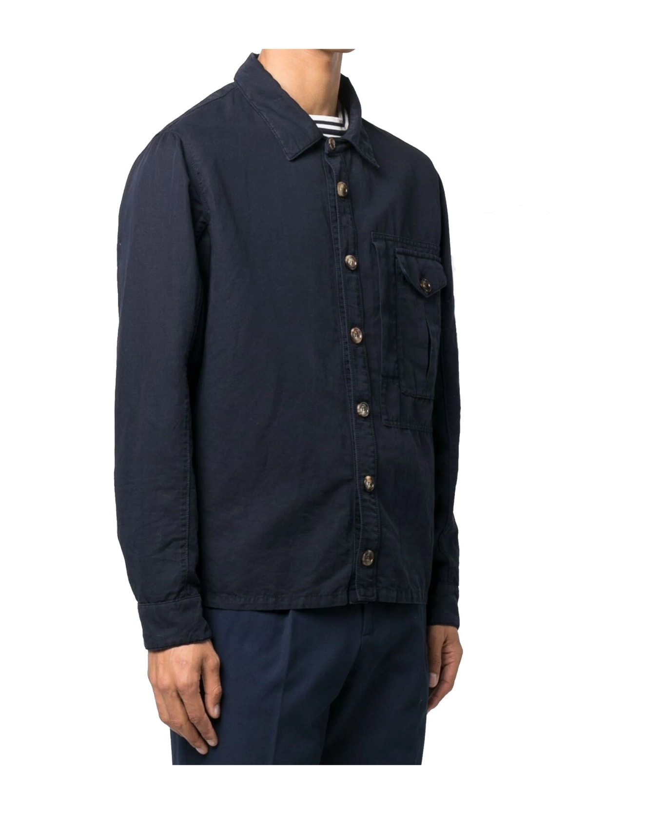 Brunello Cucinelli Shirt Jacket - Blue