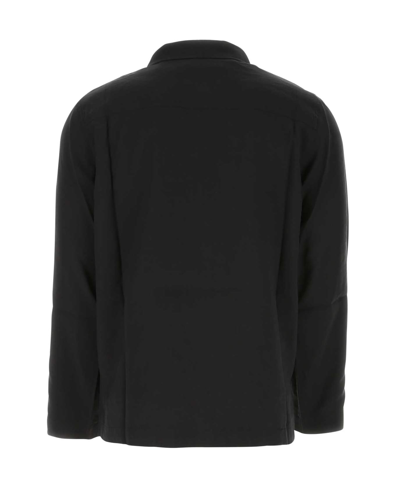 Nanushka Black Modal Blend Shirt - BLACK