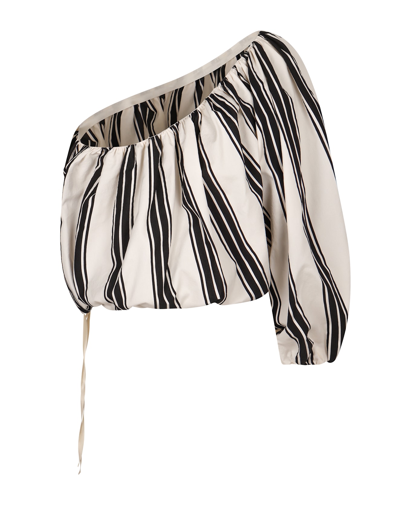 Philosophy di Lorenzo Serafini One-shoulder Top - Ivory