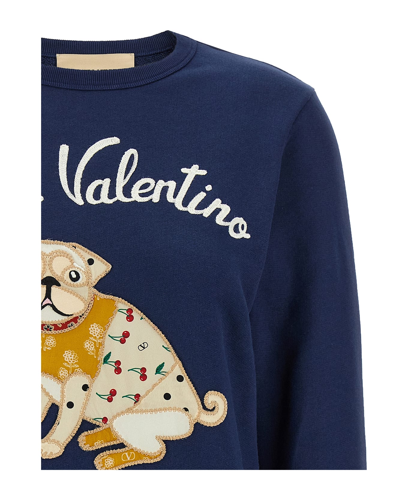 Valentino Garavani 
chez Valentino
 Sweatshirt - Blue