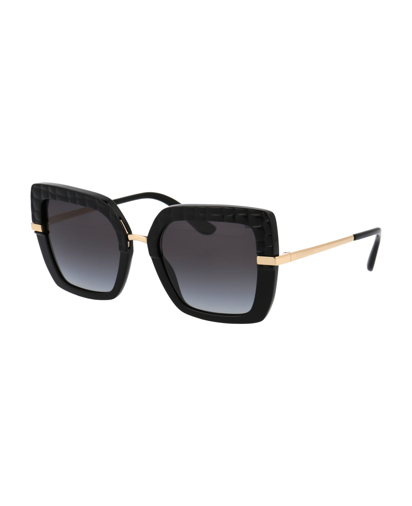 Dolce & Gabbana Eyewear 0dg4373 Sunglasses - 32888G Black Cocco